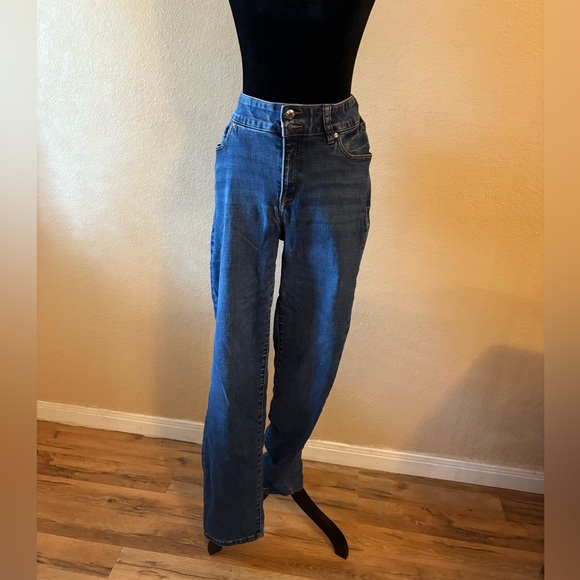 Lane Bryant Dark Blue High-Rise Jeans - Picture 8 of 8
